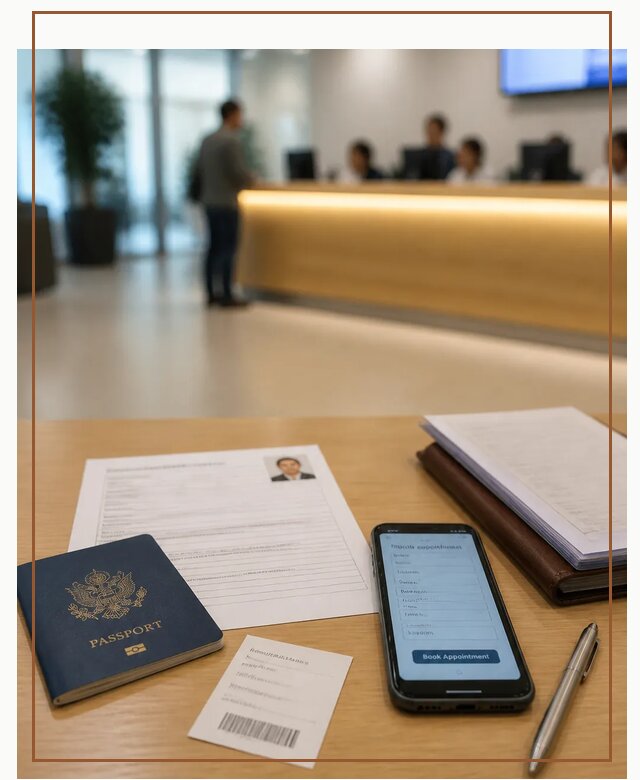 Запись в визовый центр в Юрге для подачи документов
