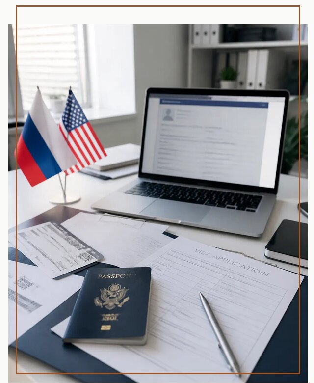 Оформление визы в США для туристов и бизнеса в Юрге