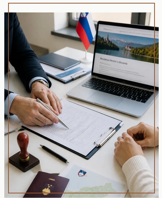 Оформление вида на жительство в Словении под ключ в Юрге