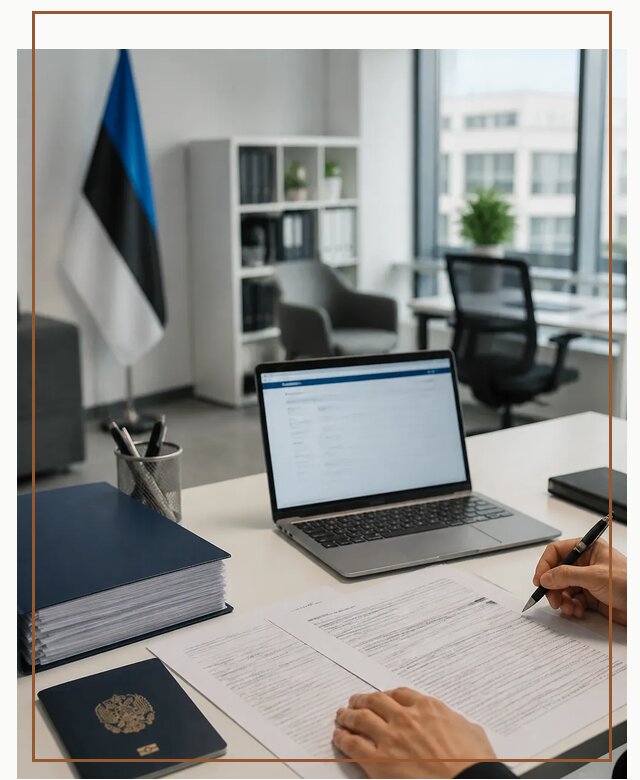 Оформление ВНЖ в Эстонии для переезда и легального проживания в Юрге