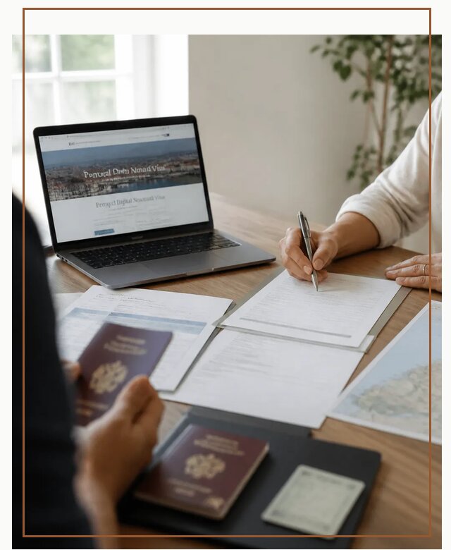 Оформление Digital Nomad и ВНЖ Португалии в Юрге