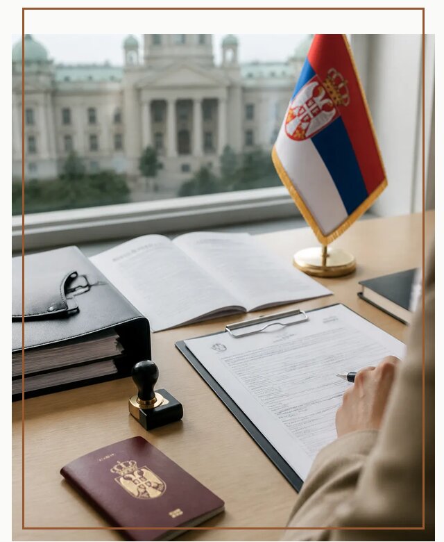 Оформление гражданства Сербии под ключ для переезда в Юрге